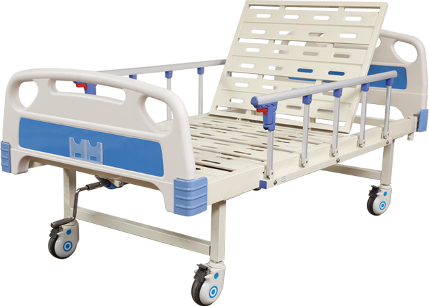ABS Head Board One Crank Manual Bed (штамповка) ZQ-DY-09