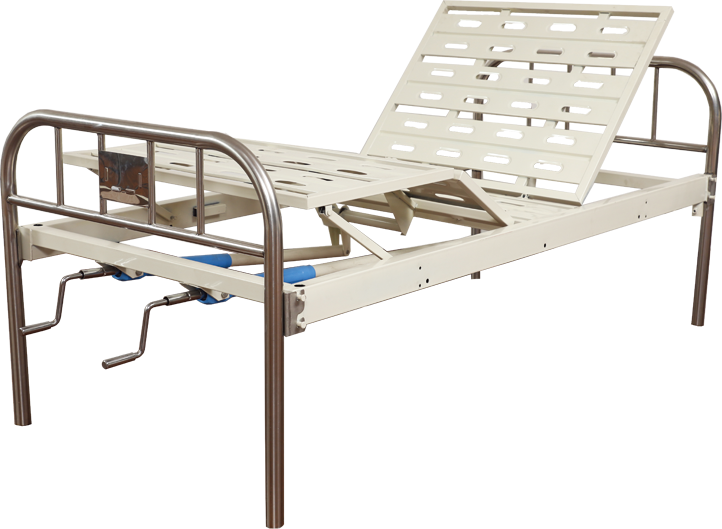 Zanecore Stainless Steel Papan Kepala Dua Tempat Tidur Manual Crank ZQ-SY-02