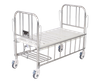 Hindi kinakalawang na asero headboard (isang crank) na medikal na kama ng mga bata